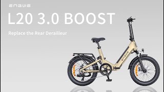 L20 3.0 BOOST Replace the Rear Derailleur