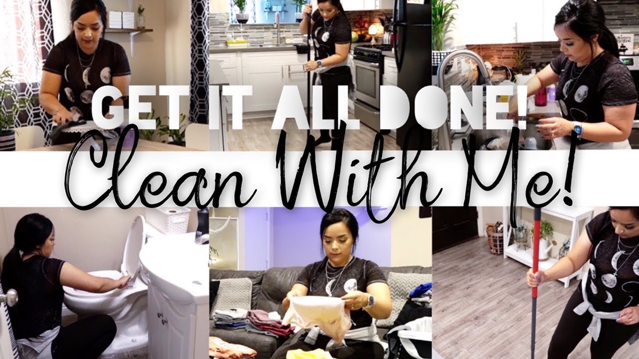 *NEW* CLEAN WITH ME 2020 | GET IT ALL DONE! | SPEED CLEANING