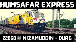 22868 HUMSAFAR EXPRESS SUPERFAST | H.NIZAMUDDIN - DURG हमसफर एक्सप्रेस | हज़रत निज़ामुद्दीन - दुर्ग