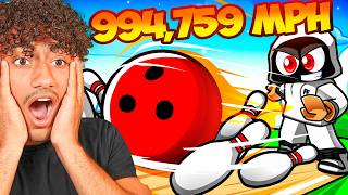 Upgrading Noob To God In Roblox Bowling