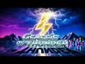 Genesis of Thunder - Original Retrowave Synthrock Anthem Music Visualizer - Tim Borg