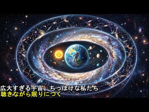 「睡眠のためのドキュメンタリー」驚異的なスケール：宇宙の中で私たちはどれほど小さいのか