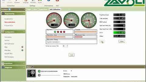Zavoli Initialization Parameters Self calibrations