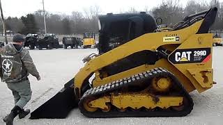 2013 Caterpillar 299D XHP Skid Steer C&C Equipment