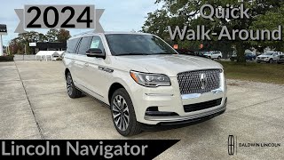 2024 Lincoln Navigator L Reserve 4x4: Quick Walk-Around! [Stock#- 12084L ]