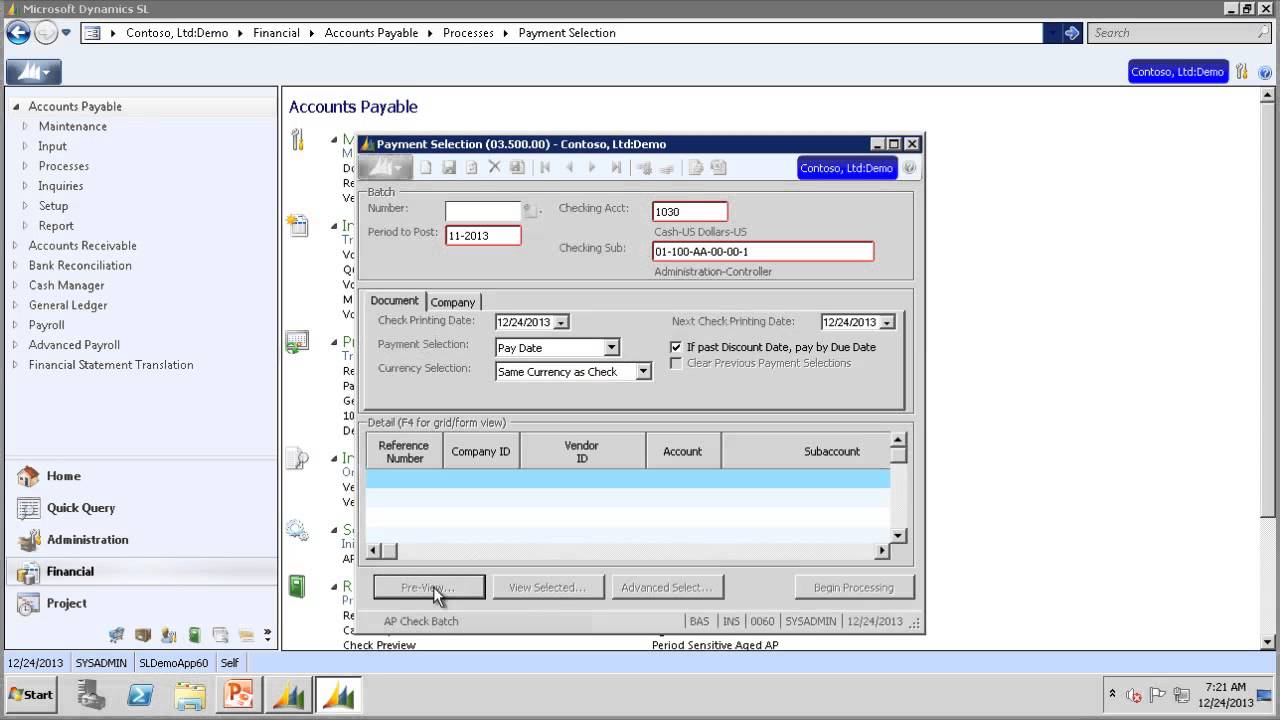 Advanced Selection - Dynamics SL 2011 SP2 - YouTube