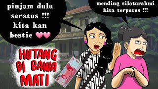 Horror Terbaik - Pinjam Dulu Seratus Dong 😨| Animasi Horor, Kartun Hantu Lucu #HORORMISTERI