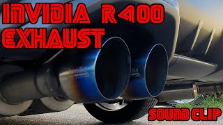 22 WRX Invidia R400 Exhaust