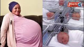 Gosiame Thamara Sithole: Mwanamke ajifungua watoto 10 Afrika kusini