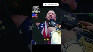 Gaethje octagon interview after win Topuria fight in the UFC White House a New