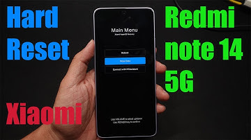 How To Hard Reset Xiaomi Redmi Note 14 5G 2025