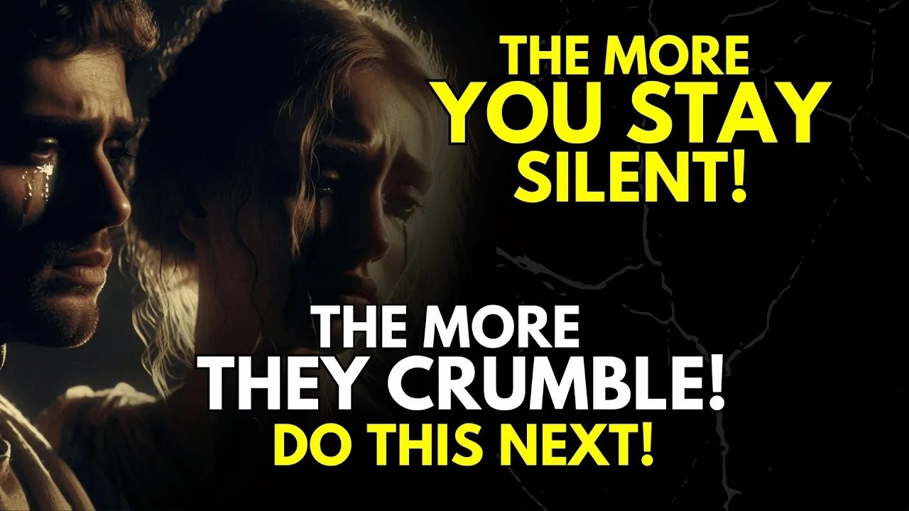 The More You Stay Silent, the More They Crumble – Do THIS Next   Stoicism