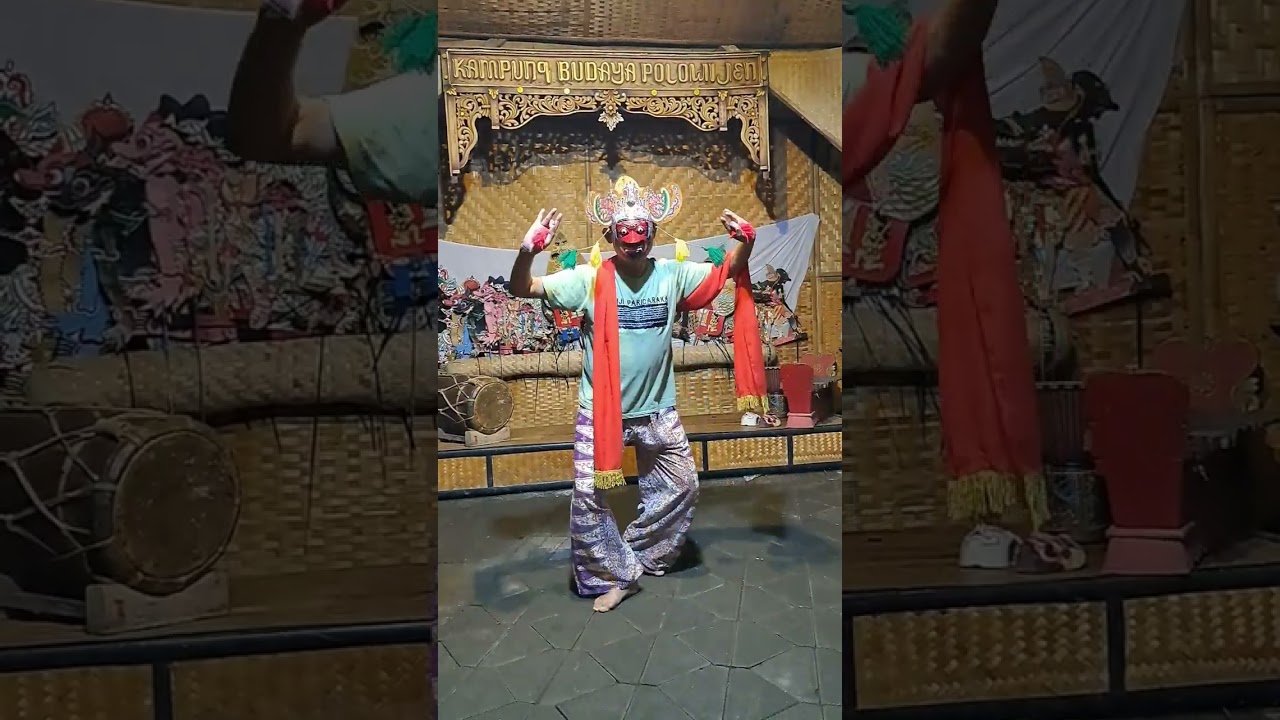 Tutorial Tari Topeng Grebeg Sabrang Panjang, Eko Ujang, Kampung Budaya Polowijen