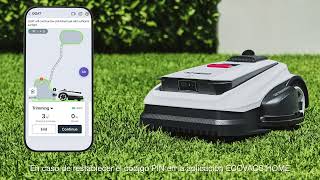 Robot corta césped GOAT: ¿Cómo cambiar o restablecer tu código pin?