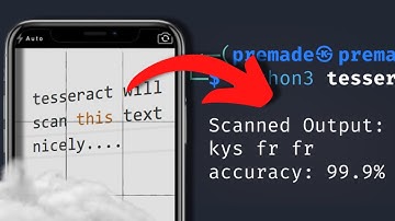 tesseract is really accurate