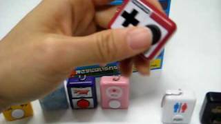 Sound of Something Button Cell Phone Charm ver.2