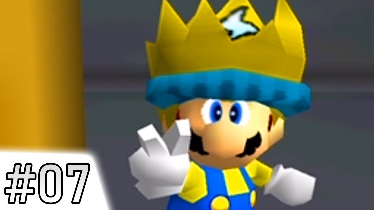 Super Mario 64 Land Walkthrough - World 7 - 100% Rank A