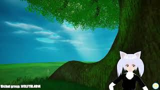 Ghibli Style Grass-スタジオジブリ風の草