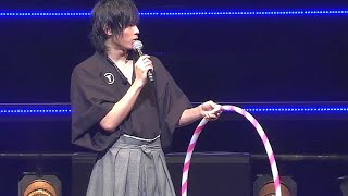 Hokuto Matsumura tries Hula Hoop