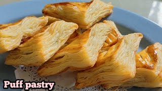 Bikin Puff pastry segampang ini.. mengapa  aku baru tau, tanpa kulkas