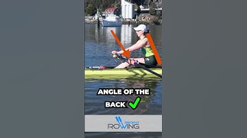 The perfect rowing catch position demonstration