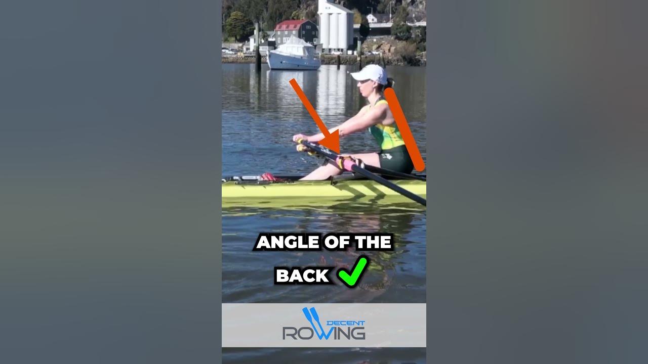 The perfect rowing catch position demonstration YouTube