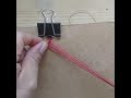 Nudos básicos de macrame (parte 1)