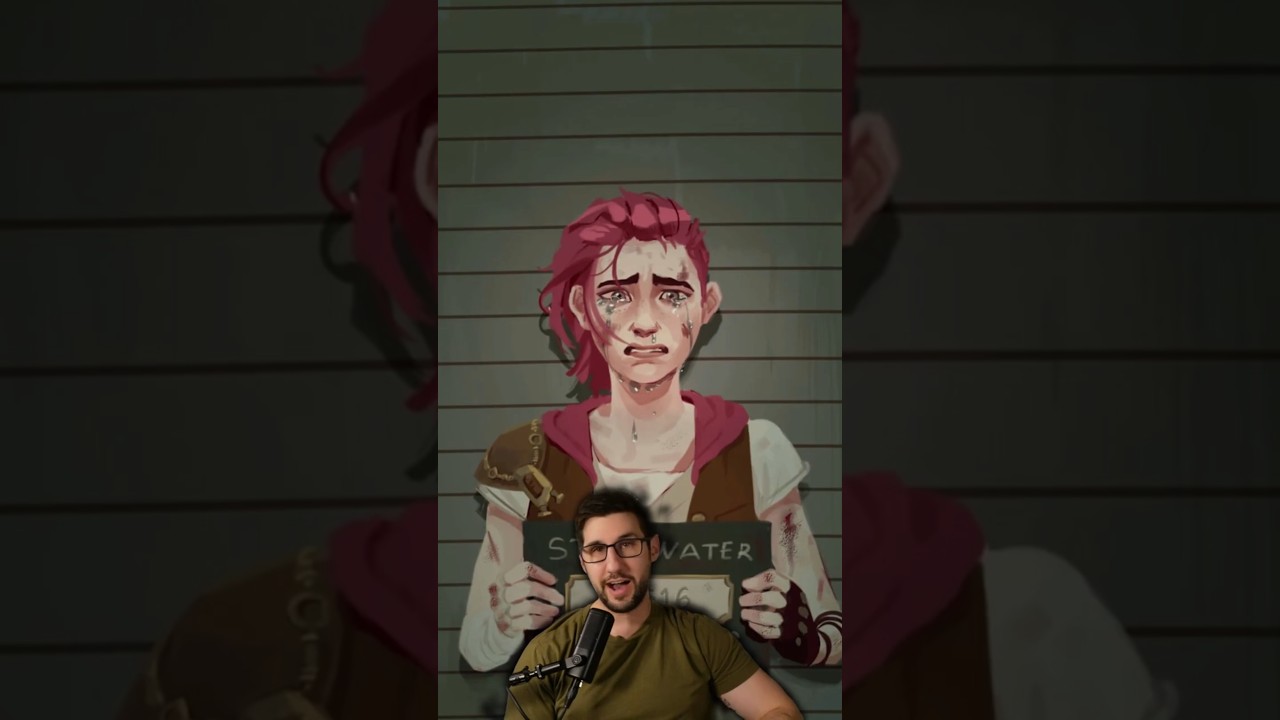 Fortiche Artist VI Scene shows her time in PRISON #shorts #arcane #leagueoflegends #vi