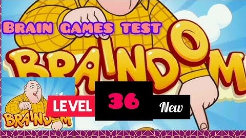 #Braindom : Brain Games test:new #Level36 #Stop the rain  Gameplay walkthrough