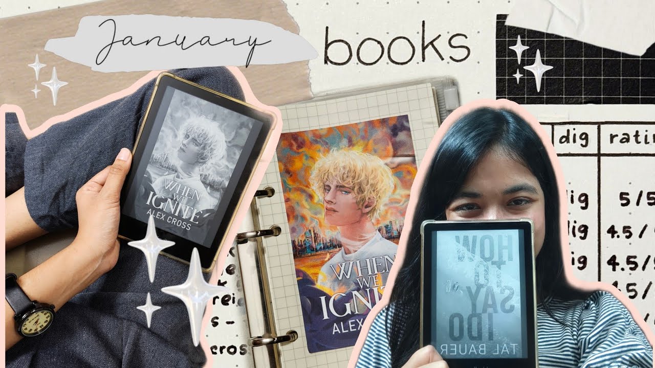 the universe gifted me not one but two 5 ⭐ books to start the year! 😭🙏🏽🤍📚✨ | january reading wrap-up