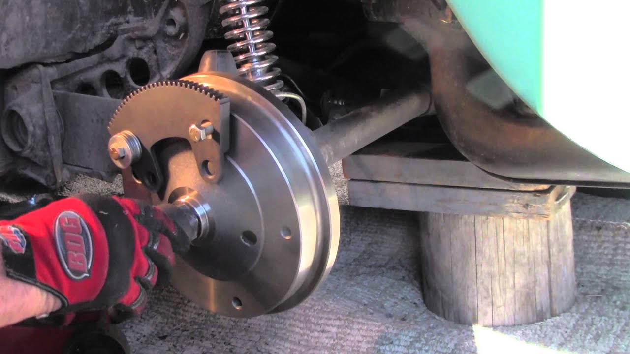 VW BEETLE BRAKE drum Using a " Torque Master Miracle Wrench" 9 to 1