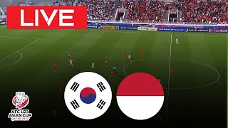 🔴 라이브 : 한국 U23 vs 인도네시아 U23 | 2024 AFC 아시안컵 U23 | 전체 경기 스트리밍