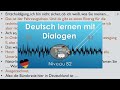 Dialoge B1 - B2 | Deutsch lernen durch Hören | 4 |