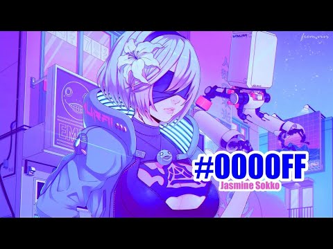 Jasmine Sokko - #0000FF (lyrics)