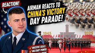 China’s Victory Day Parade SHOCKS American Airman | Powerful Military Display 🇨🇳