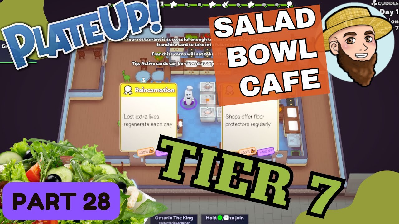 Salad Bowl Cafe, TIER 7! - Solo Play PlateUp! I Part 28 - YouTube