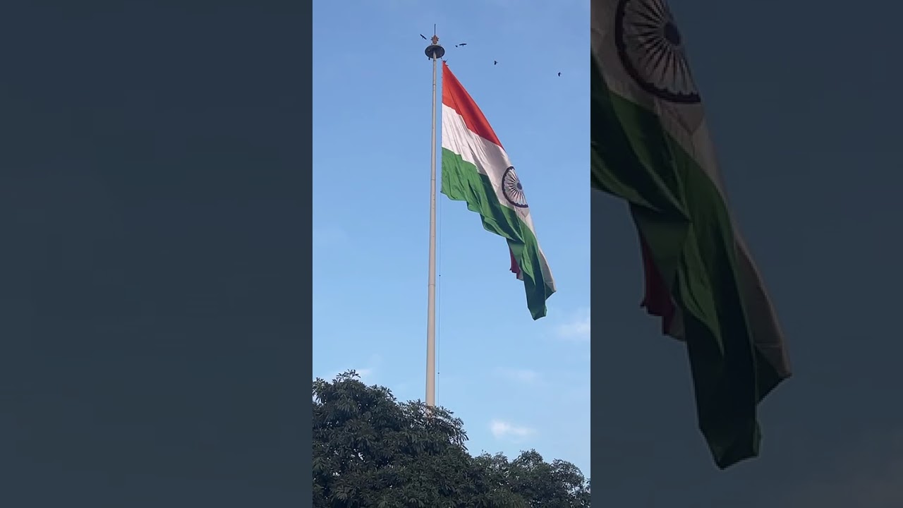 Народ Индии поднял самый большой флаг 🇮🇳 