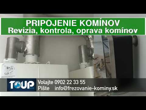 Trojvrstvové nerezové komíny — pripojenie komínov