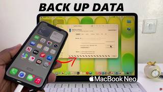 How To Back Up iPhone To MacBook Neo