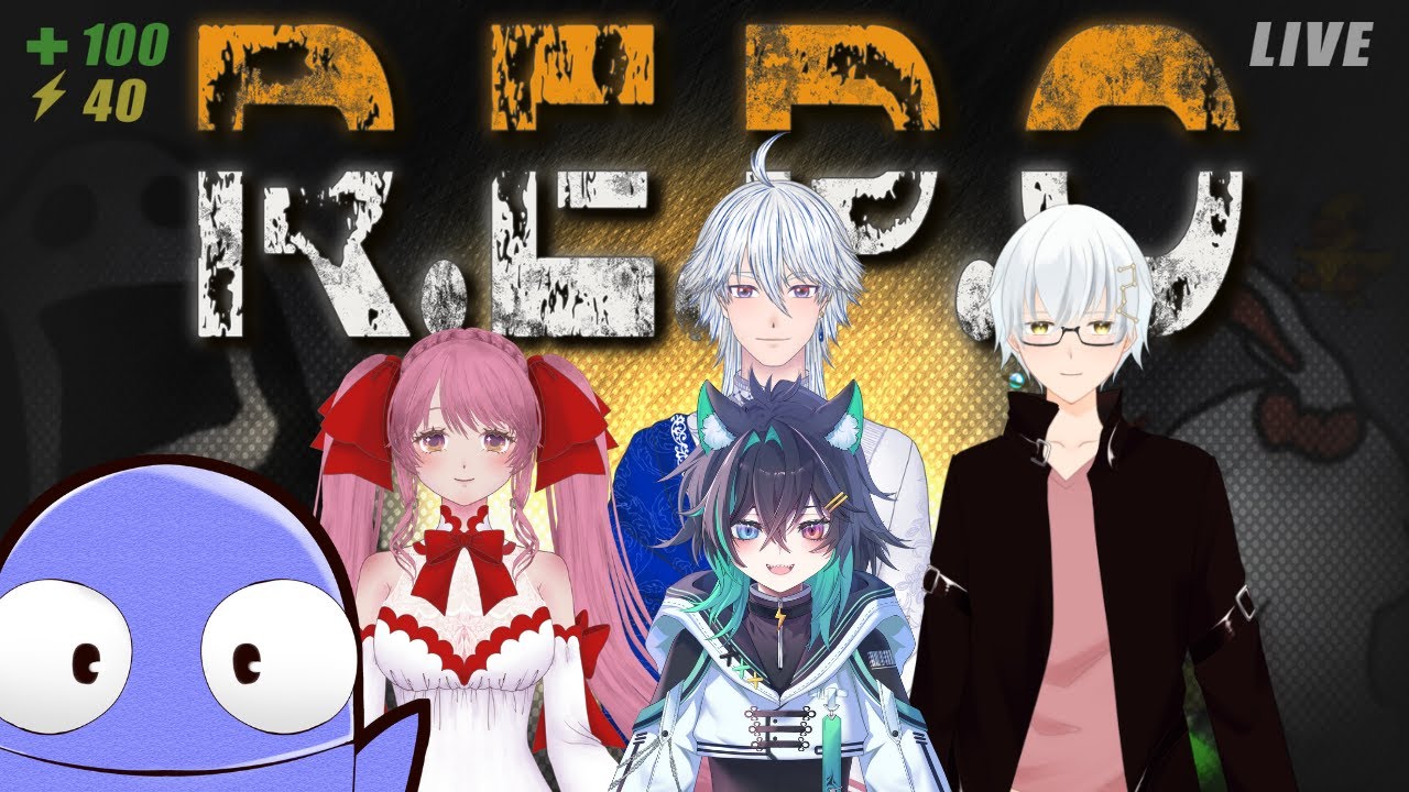 R.E.P.O. 】レポコラボ！！ 深夜にホラーゲーム？するよ👻 with 吏飛(りと)3，ミトリ3、もちごめおもち3 #新人vtuber ...