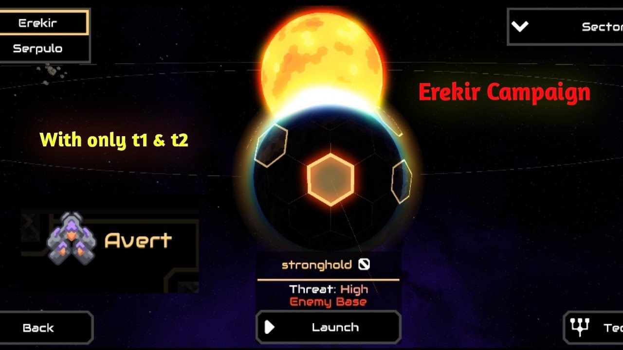 Mindustry How To Capture Stronghold Erekir Campaign YouTube