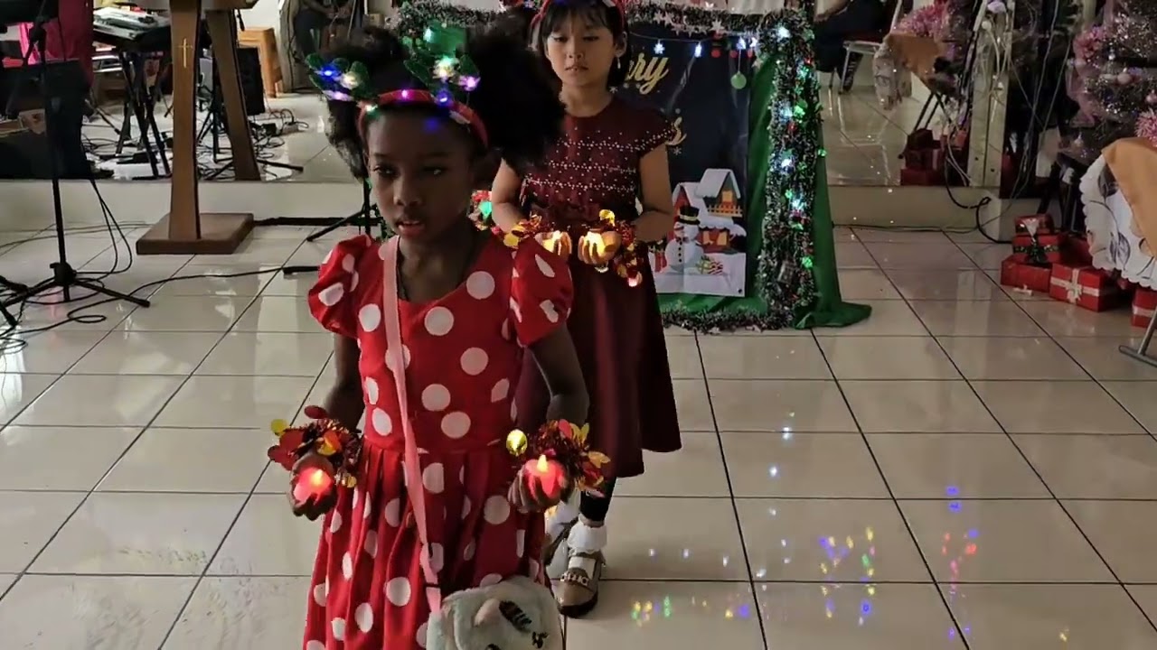 Tarian Natal Seribu Lilin | Joy, Valerie & Anthonia | Sabtu Ceria GPEI Kelapa Gading