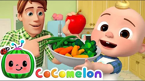 Yes Yes Vegetables and Fruits Songs! | CoComelon Nursery Rhymes & Kids Songs