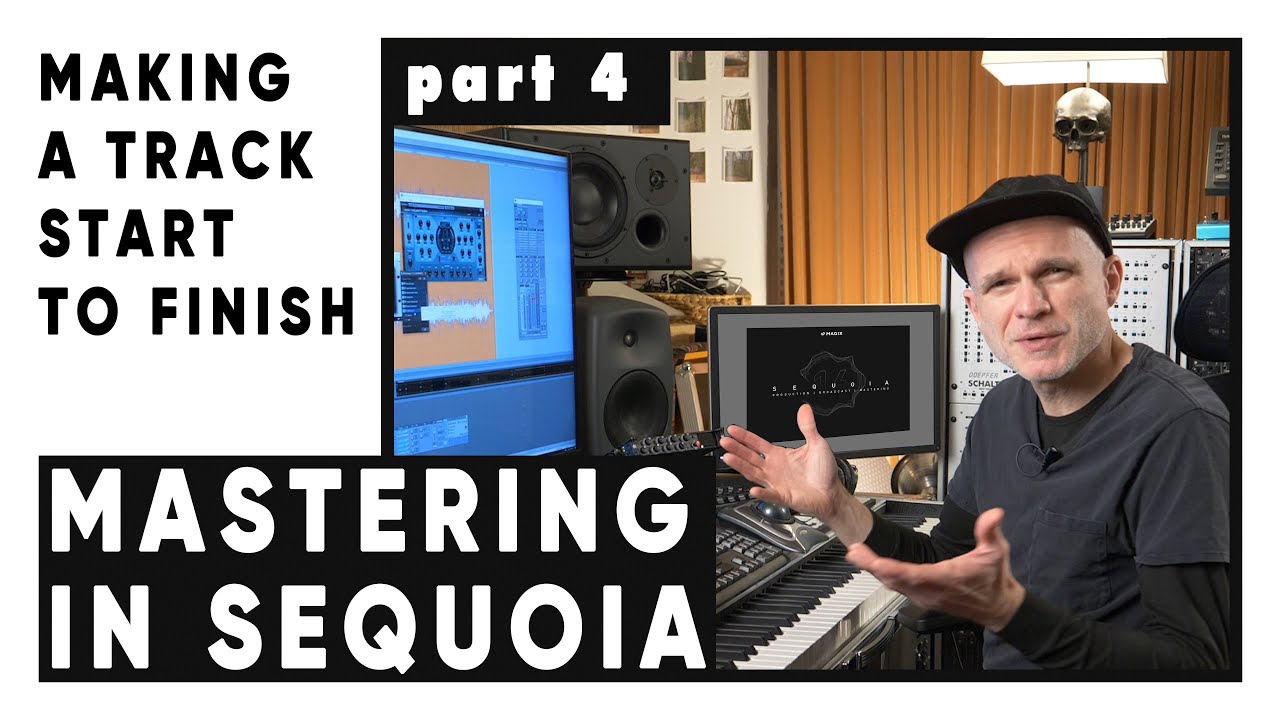 MAKING A TRACK Start to Finish Part 4 Mastering in Sequoia - YouTube
