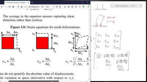 L07 Kinematic equations: relationship between strains and displacements