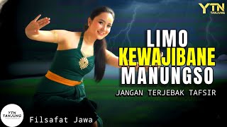 LIMO KEWAJIBANE MANUNGSO | Ajaran Leluhur Jawa Tentang Sadar, Sedekah, dan Kembali ke Diri