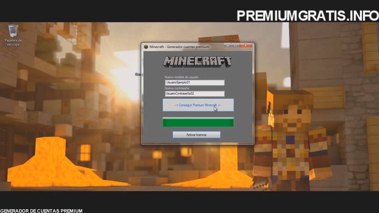 ¡DESCARGAR MINECRAFT PREMIUM GRATIS! [ACTUALIZADO] - YouTube