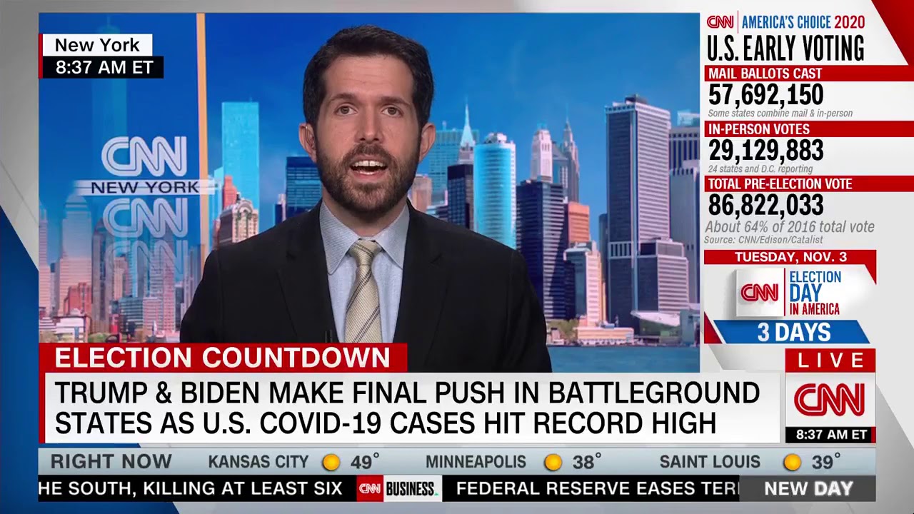 Alex Burns says Republicans are just hoping Trump doesn't sabotage them