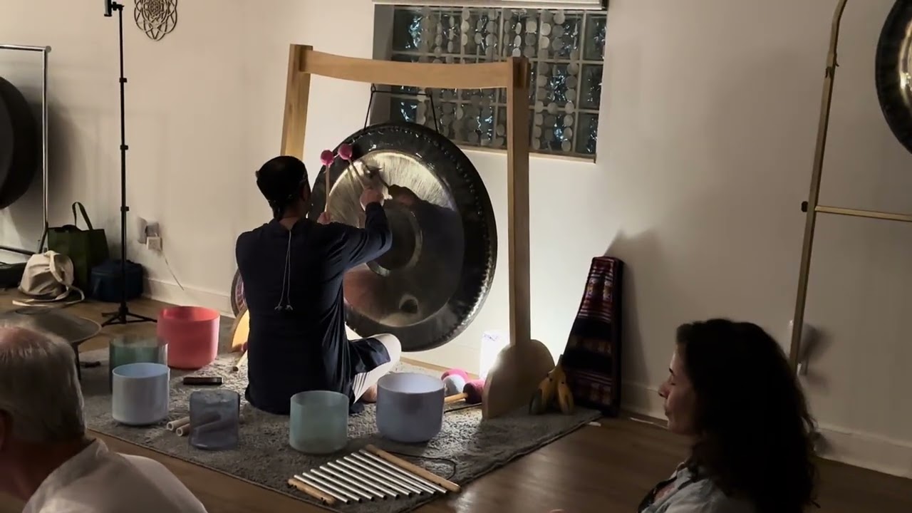 1/10/26- August Berger sound healing Gong @Casa Manna Bliss w/Zen Kirtan ~Doug Victor Katie & Thomas