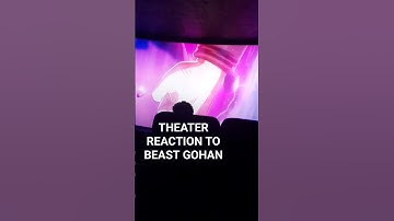 THEATER REACTS TO BEAST GOHAN #dragonball